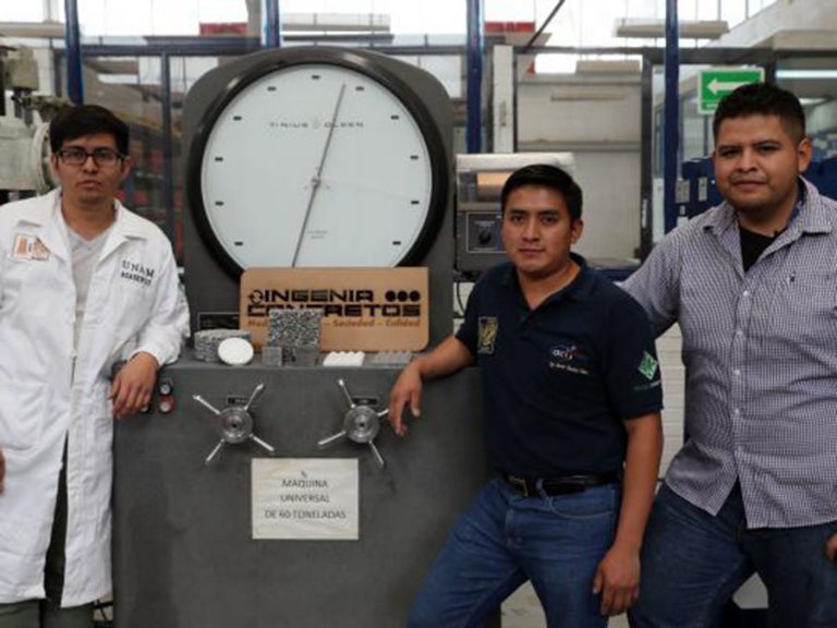 Ingenieros de la UNAM crean placas de concreto capaz de purificar el aire